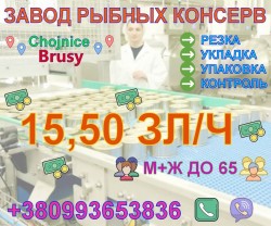 Сотрудники на производство и фасовку консервов в г. Брусы