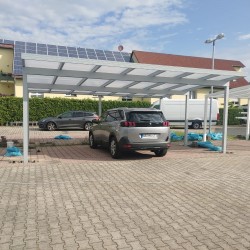 Монтаж навесов