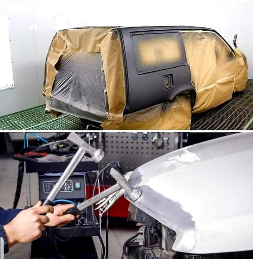 Автомаляр и авторихтовщик