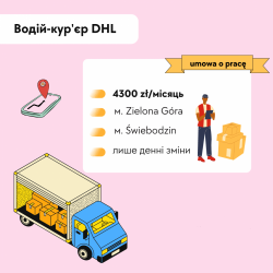Водитель-курьер DHL Express