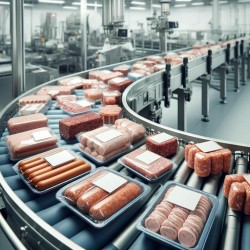 Упаковщик на мясокомбинате в Германии