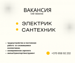 Сантехник и электрик. Командировки